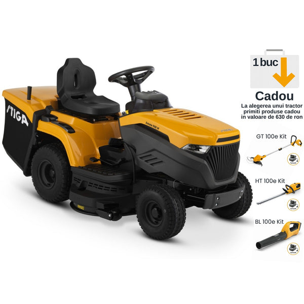 STIGA tractor de tuns iarba cu colector ESTATE 598 W – cumpără online România