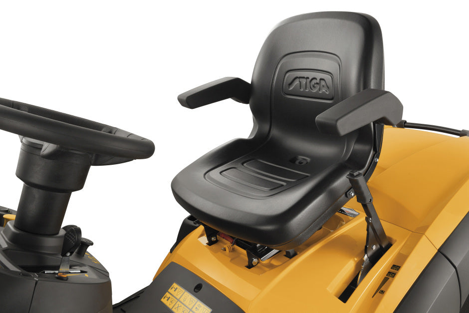 STIGA tractor de tuns iarba cu colector ESTATE 9122 W Honda GXV690 – cumpără online România
