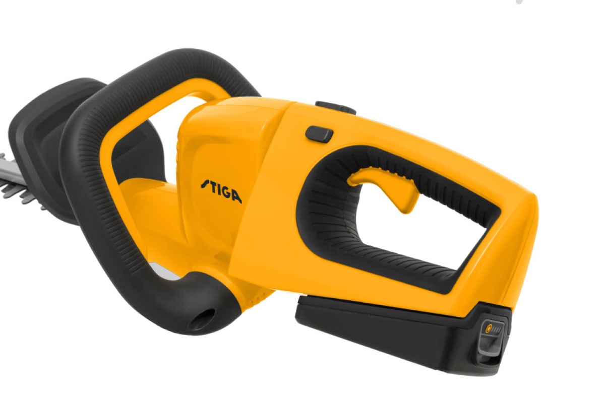 Trimmer gard viu STIGA HT 100e Kit (cu baterie și încărcător) – cumpără online România