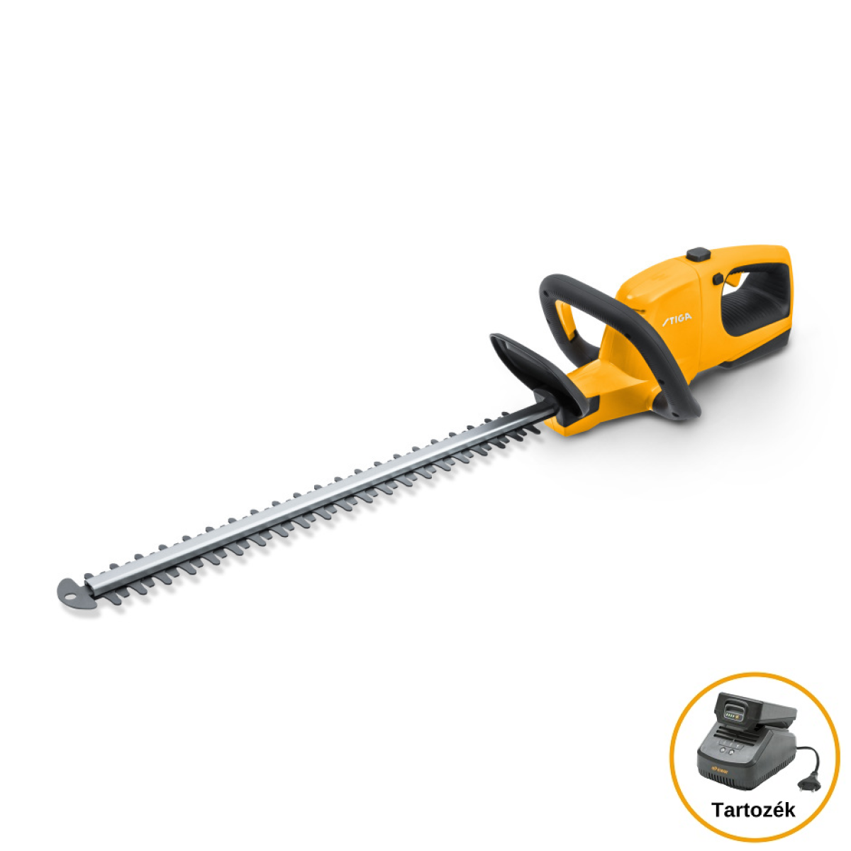 Trimmer gard viu STIGA HT 100e Kit (cu baterie și încărcător) – cumpără online România
