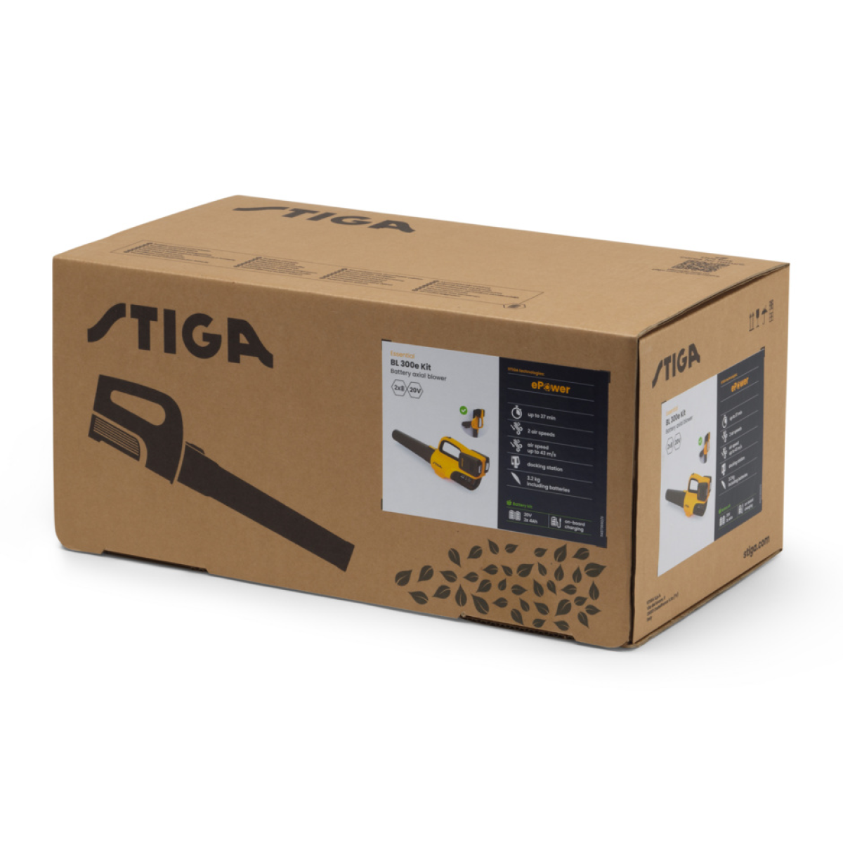 STIGA suflantă de frunze cu acumulator BL 300e Kit (cu acumulator și încărcător) – cumpără online România