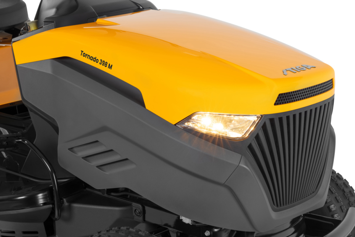 STIGA tractor de tuns iarba cu evacuare laterală TORNADO 398 M – cumpără online România