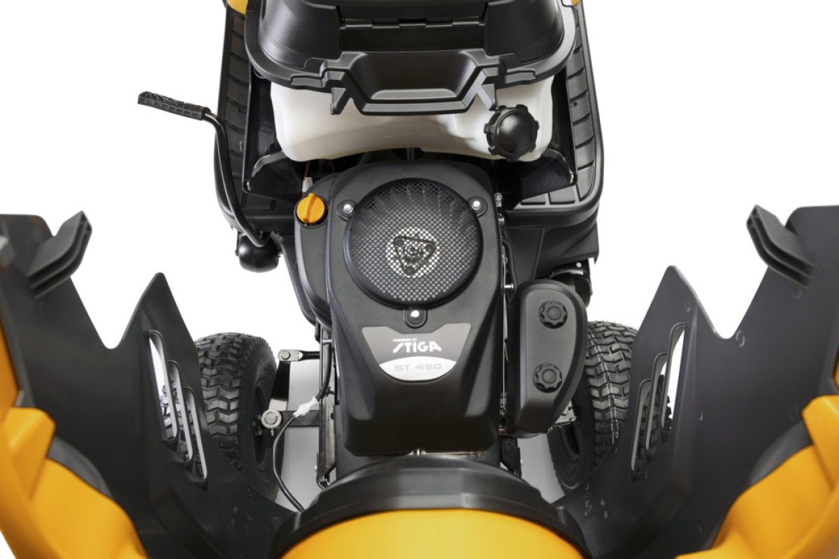 STIGA tractor de tuns iarba cu colector ESTATE 384 – cumpără online România