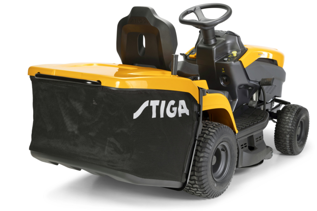 STIGA tractor de tuns iarba cu colector ESTATE 384 – cumpără online România