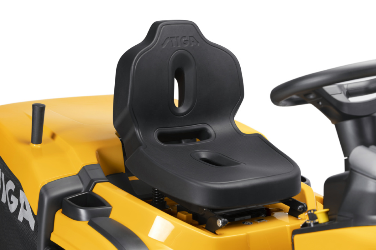STIGA tractor de tuns iarba cu colector ESTATE 384 – cumpără online România