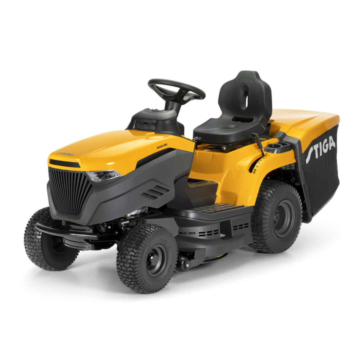 STIGA tractor de tuns iarba cu colector ESTATE 384 – cumpără online România