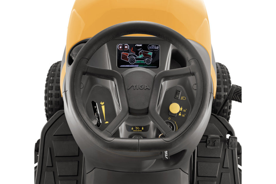 STIGA tractor de tuns iarba cu colector ESTATE 9102 W HONDA GXV690 – cumpără online România