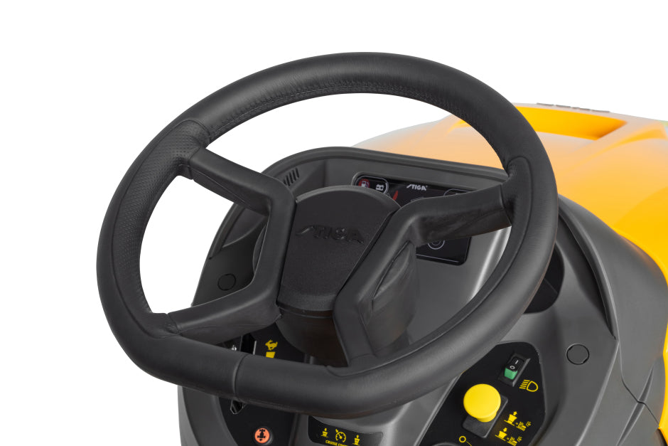 STIGA tractor de tuns iarba cu colector ESTATE 9122 W Honda GXV690 – cumpără online România