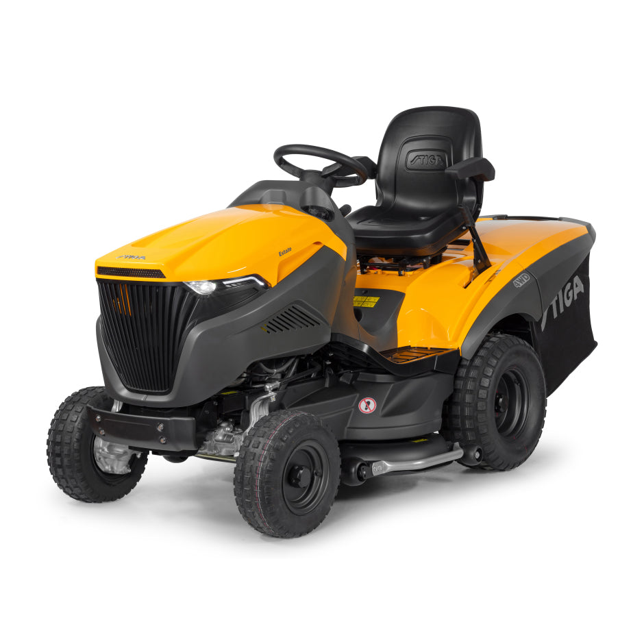 STIGA tractor de tuns iarba cu colector ESTATE 9102 WX 4WD – cumpără online România