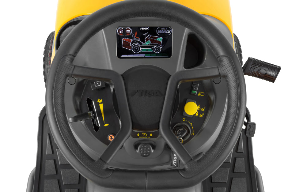 STIGA tractor de tuns iarba cu colector ESTATE 9102 WX 4WD – cumpără online România