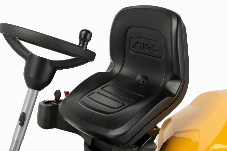 STIGA tractor de tuns gazon cu cosire frontală PARK 500 W (Fără masa de tăiere) – cumpără online România