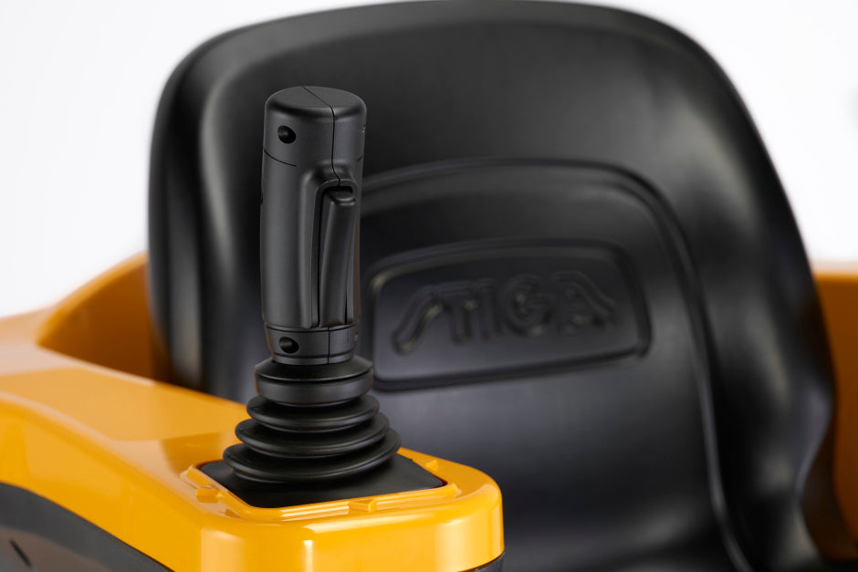 STIGA tractor de tuns iarba cu intoarcere pe loc, pe acumulator GYRO 900e – cumpără online România