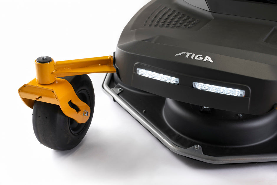 STIGA tractor de tuns iarba cu intoarcere pe loc, pe acumulator GYRO 900e – cumpără online România