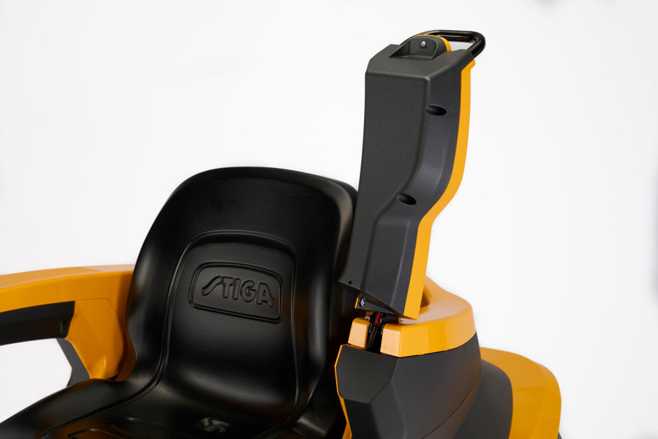 STIGA tractor de tuns iarba cu intoarcere pe loc, pe acumulator GYRO 900e – cumpără online România